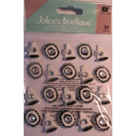 JOLEE'S BOUTIQUE CHEERLEADING REPEATS 20 PC STICKERS SCRAPBOOK CRAFT SPORTS