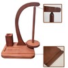 HEDIROLL Wooden Yarn Holder，Magnetic Yarn Holder with Magnetic Design and
