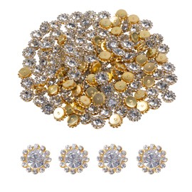 White 0.47in Rhinestones, 150pcs