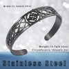 SIPURIS Witch Knot Bracelet for Women Men Viking Celtic Knot