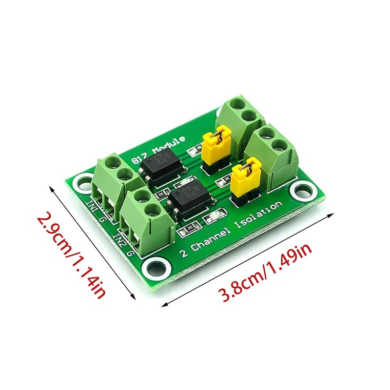 10pcs 817 Optocoupler 2-Way Voltage Insulation Board Voltage Control Switch