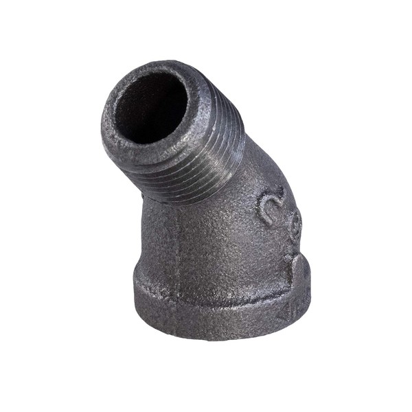 Supply Giant CNTG0034 3/4" 45 Degree Street Malleable Iron Fitting