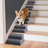 CiWiVOKi 2-Step Modular Dog Ramp - Non-Slip Stairs for Small