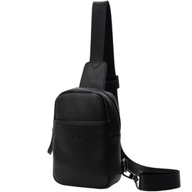 Alldaily Small Sling Bag for Women Crossbody Purse Leather Fashionable Trendy Chest Bag for Travel, Fanny Pack (Black)