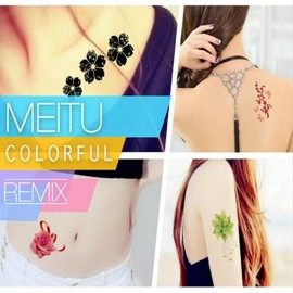 30-Piece Temporary Tattoo Sticker Set Type J 30-Piece Set 2ea