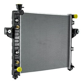 RADREPLA RAD2262 Aluminum Core Radiator for 1999-2004 Jeep Grand Cherokee 4.0L L6 Radiador Crossflow Radiators 2000 2001 2002 2003 99 00 01 02 03 04