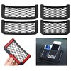 4 Pack Car Net Pocket, Car Storage String Bag Net