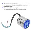 Speedometer 0‑160KM/H LCD Digital LED Speed Gauge for Motorcycle 12V
