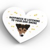 Global Designs Jack Russell Happiness Is Your Dog Snoring Katie