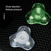 Fingertip Gyroscope Glow in The Dark 3 Leaves Reduce Anxiety
