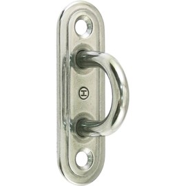 Himejiya PD-6 Stainless Steel Pad Eye #6 (Nominal 0.2 inches (6 mm)
