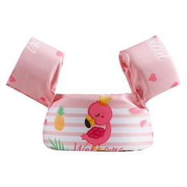 Arm Ring for Kids Arm Helper Float, Kids Baby Float, Cute Anime, Strong Buoyancy, Swimming, Arm Ring, Unisex, Toddler, 2-6 Years Old, Children Playing in the Water (Flamingo)