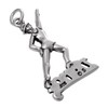 jewellerybox Sterling Silver Dancer Charm
