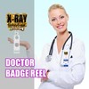 X-Ray Technologist Badge Reel, Funny Radiologic Technician Badge Reels Retractable,