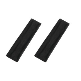 Norhogo 2 x Stretchy Women's Headband, Black Sports Headband, Elastic Non-Slip Hair Bands, Wide Headband for Yoga, Exercise, Sports, Cycling