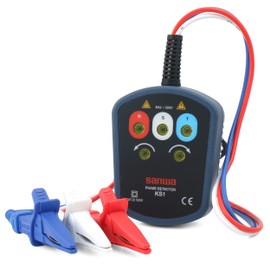 sanwa KS1 (Box) Three-Phase AC Contact Phase Detection