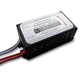 40 Watt Low Voltage Xenon Transformer 40W in Input 120V to Output 12V Halogen Light Bulb Power Supply 12 Volt G4 MR11 MR16 Lamp Driver Ballast Spot Landscape Rail Ceiling Wiring Malibu Garden