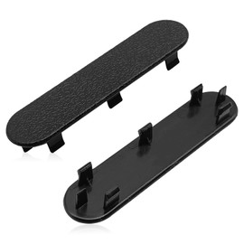1 Pair Door Panel Handle Plug Screw Cover Trim, Automotive Interior Door Handles, Compatible with Chevy Corvette C5 1997-2004 Year, for 10279471, Black