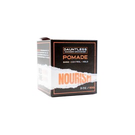 Dauntless Pomade – High Hold & Medium Shine Hair Styling Cube – Infused with Nourishing Grooming Oil – Unisex Hair Pomade for Men & Women – Ethical, Cruelty-Free, Vegan - 3oz