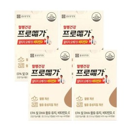 Chong Kun Dang Health Promega Altige Omega 3 Vitamin D 430mg x 60 capsules 4 boxes -SDL- (23738964) / 종근당건강 프로메가 알티지 오메가3 비타민D 430mg x 60캡슐 4박스 -SDL- (23738964)