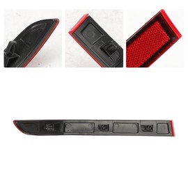 Taesayl 2 pieces bumper reflectors reflector rear reflector for T0-uran 1T 2007-2010 bumper trim rear light rear left right