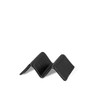 PT Streat Set 2 Porta Tacos in Stoneware Nero 1