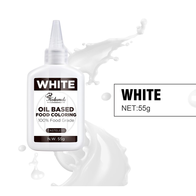 food coloring Oil based White, 55g