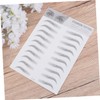 NOLITOY 2pcs Natural Look Eyebrow Tint Brow Stickers for Sparse
