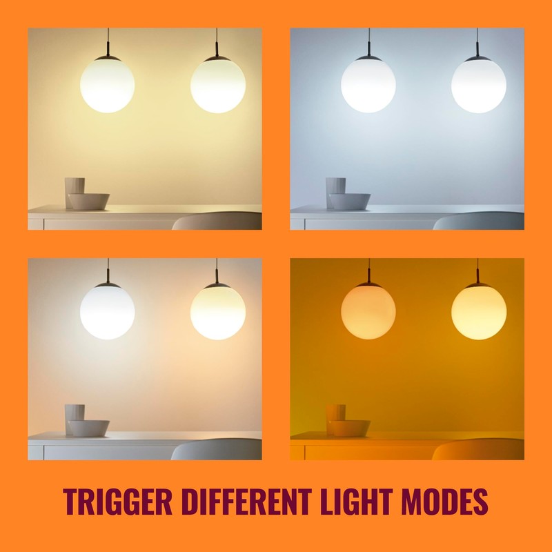 WiZ Indoor Motion Detector Wireless [White] Ultrasonic Sensor for Automatic