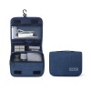 Hanging Travel Toiletry Bag with Hook, Water-Resistant Foldable Toiletry Organizer
