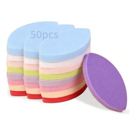 Kit De 50 Esponjas De Práctica Pestañas Entrenamiento Colore