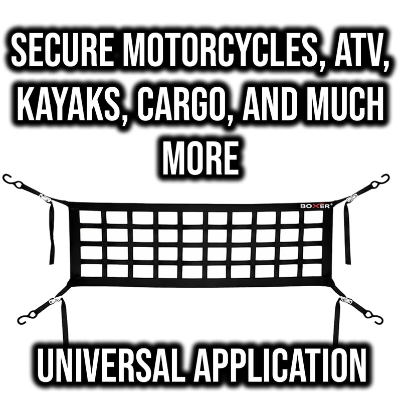 BoxerTool Tailgate Net for Pickup Truck Bed, 50'' x 16''