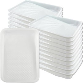 Great Andrew 9-Inch Paint Tray Liner, 21 PCS Plastic Paint Roller Tray Liner Set, Disposable Paint Pan Liners for Painting House, Walls, Floors, Home Improvement DIY Projects