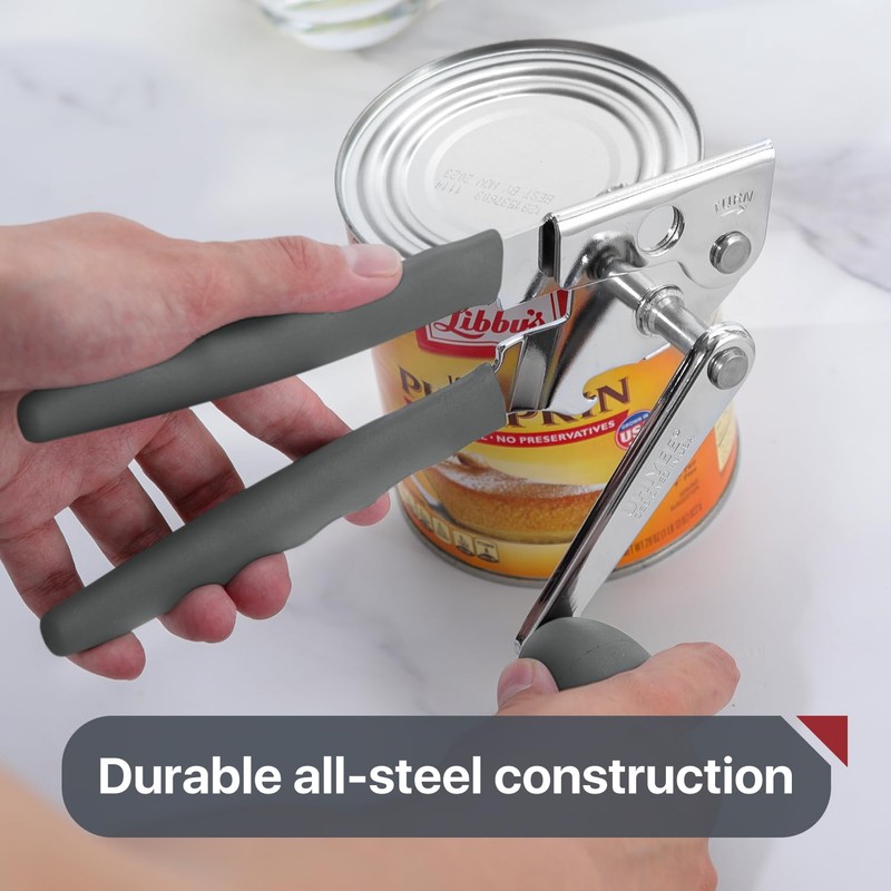 Commercial Can Opener, UHIYEE Hand Crank Can Opener Manual Heavy