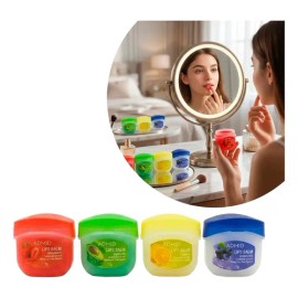 Diler Set 4 Pz Bálsamos Labiales Hidratantes Frutales En Set Para Cuidado Personal Diario Con Fórmula Humectante Para Labios Suaves                   