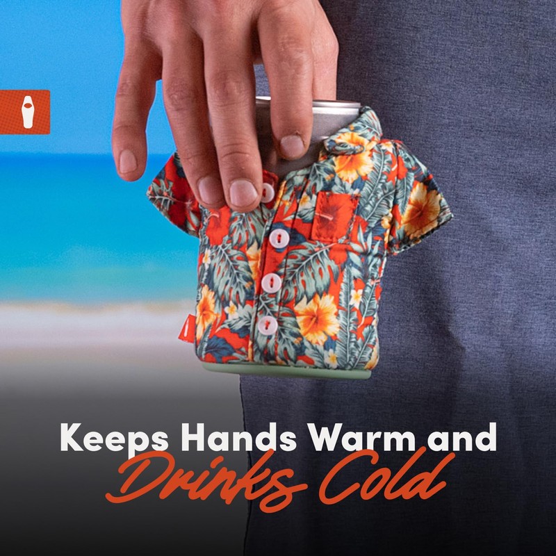 Puffin - The Aloha Shirt - Insulated 12 oz Can