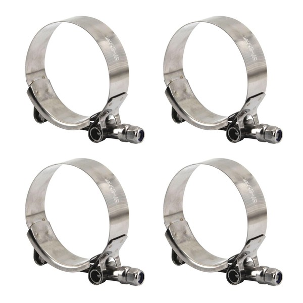 35-40mm 304 Stainless Steel T Bolt Hose Clamp Heavy Duty
