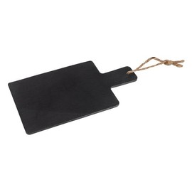 VEPATIM 2 Wall Chalkboards Natural Stone Slate Black for Hanging 11 x 19 cm
