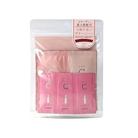 Hahoniko Kora Silk 18 Trial Set (Shampoo 0.3 fl oz (10 ml), Treatment 0.3 oz (10 g), Hair Oil 0.04 fl oz (1 ml) Each, 3 Pieces