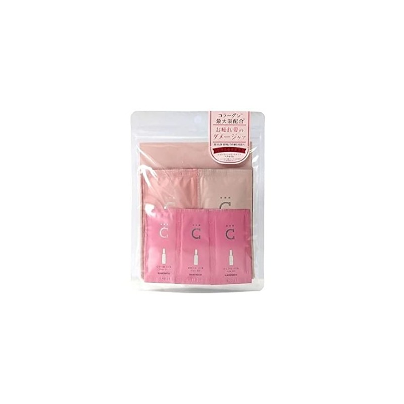 Hahoniko Kora Silk 18 Trial Set (Shampoo 0.3 fl oz