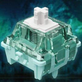 GATERON Magnetic Jade Pro Linear Factory Pre-lubed Freely Setting Pre-Travel 20mm Longer Spring Key Keyboard Switches for Magnetic Gaming Keyboard (90 Pcs, Magnetic Jade Pro)