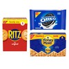 OREO Cookies, RITZ Crackers, Honey Maid Graham Crackers Variety Pack,