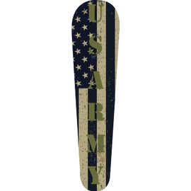 Kustom Cycle Parts Premium Aftermarket US Army American Flag Metal Dash Panel Console Insert! Fits Harley Davidson 2008-2020 Street Glides and 2010-2020 Road Glides. EASY INSTALL! (Rustic American Flag)