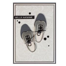 Spellbinders Shapeabilities Dies-Gents Shoe, 0.25 x 12.7 x 19.68 cm