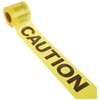 IRWIN Tools STRAIT-LINE 66200 Barrier Tape Roll, CAUTION, 3-inch by
