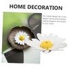 Levemolo Ceramic Incense Holder Beautiful Daisy Design for Study Bedroom