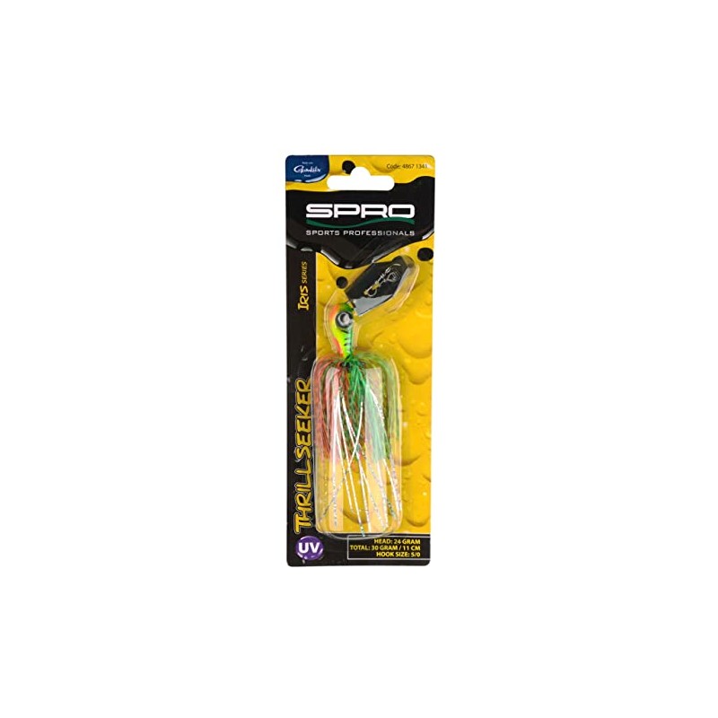 Spro Predator Iris Thrillseeker, Colour: Perch, Weight/Length/Hook Size: 24 g