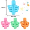 SANNIX 16 Pack Pencil Grippers for Kids Handwriting, Pencil Holder