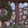 238 PCS Christmas Snowflake Window Clings Decorations, Xmas Window Stickers