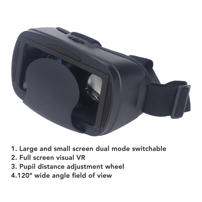 Virtual Reality Headset Anti Blue Panoramic View 120 Degree Wide